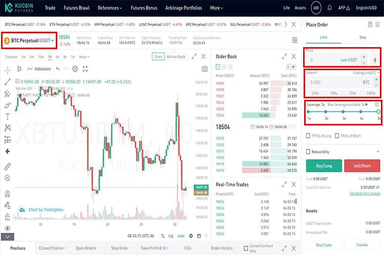 آموزش پلتفرم تبادل کوکوین معاملات فیوچرز در صرافی کوکوین
