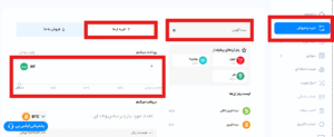 آموزش خرید بیت کوین BTC در صرافی ارز دیجیتال ایکس 