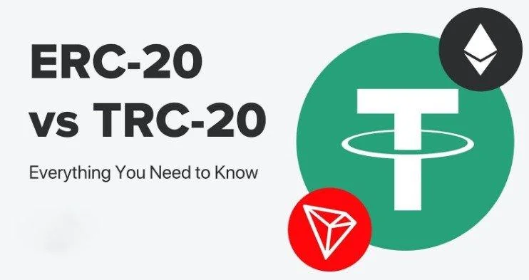 مقایسه ترون با اتریوم: فرق شبکه TRC20 و ERC20 چیست؟ تفاوت اتریوم و ترون