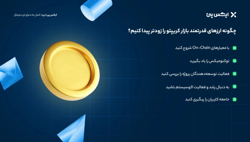 چگونه ارزهای قدرتمند بازار کریپتو را زودتر پیدا کنیم؟