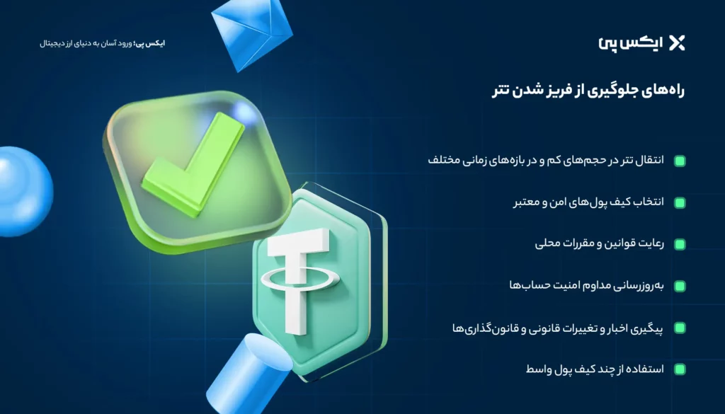 راه های جلوگیری از فریز شدن تتر