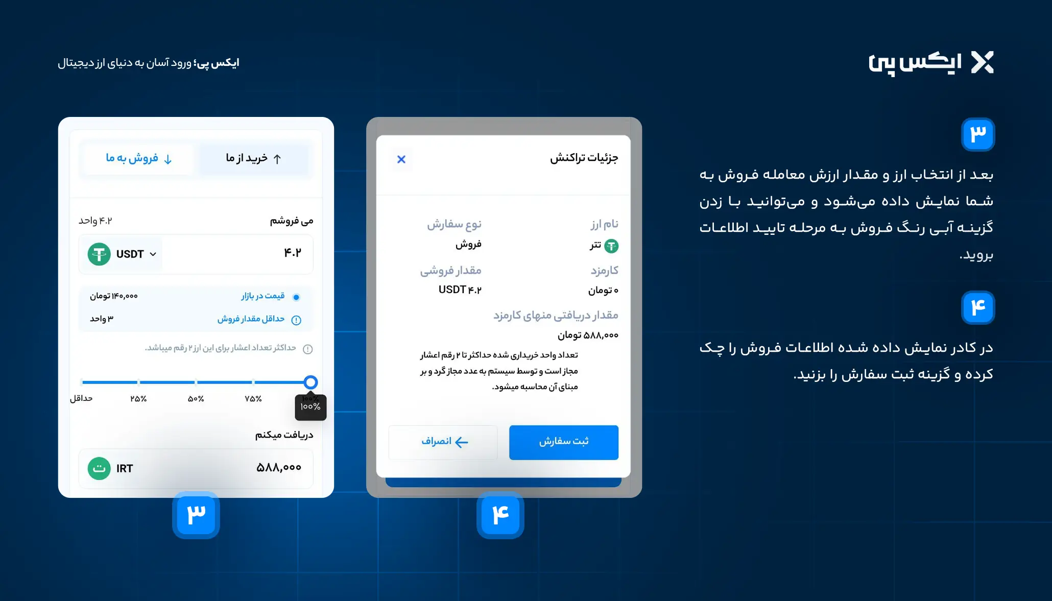 آموزش فروش ارز دیجیتال در ایکس پی آموزش فروش ارز دیجیتال در ایکس پی